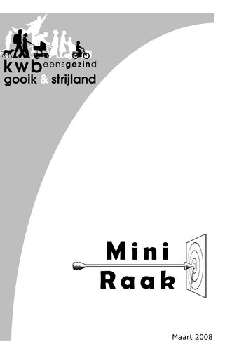 Kaft van Mini Raak 200803